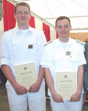 Ordensverleihung in Nievenheim 2003